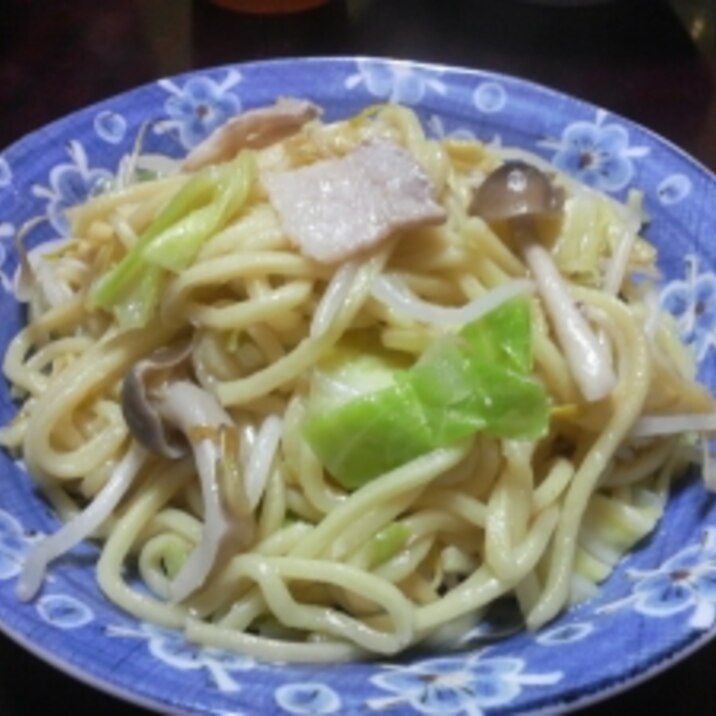 我が家の塩焼きそば